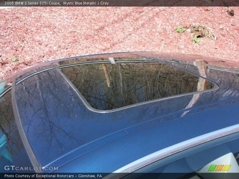 Mystic Blue Metallic / Grey 2005 BMW 3 Series 325i Coupe