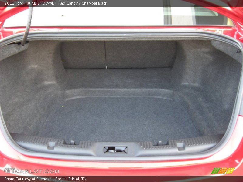  2011 Taurus SHO AWD Trunk