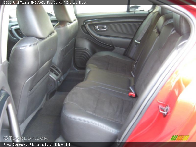 Rear Seat of 2011 Taurus SHO AWD