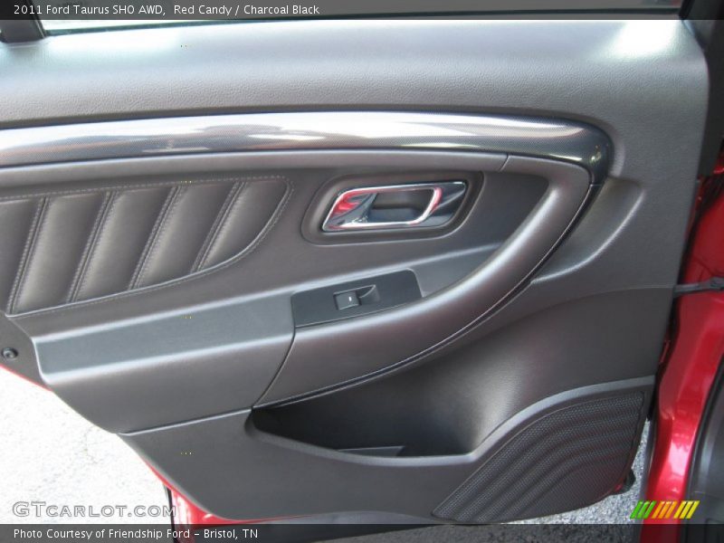 Red Candy / Charcoal Black 2011 Ford Taurus SHO AWD