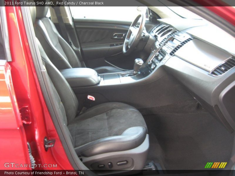 Red Candy / Charcoal Black 2011 Ford Taurus SHO AWD