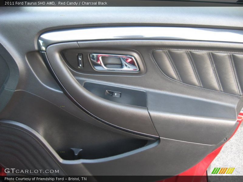 Red Candy / Charcoal Black 2011 Ford Taurus SHO AWD