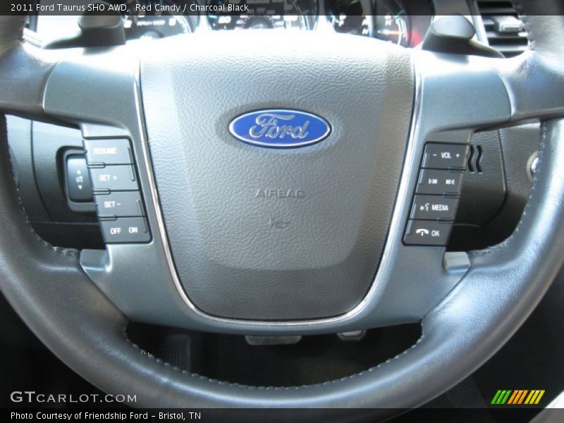 Controls of 2011 Taurus SHO AWD