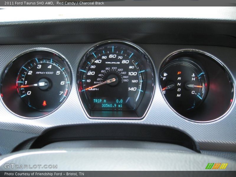  2011 Taurus SHO AWD SHO AWD Gauges