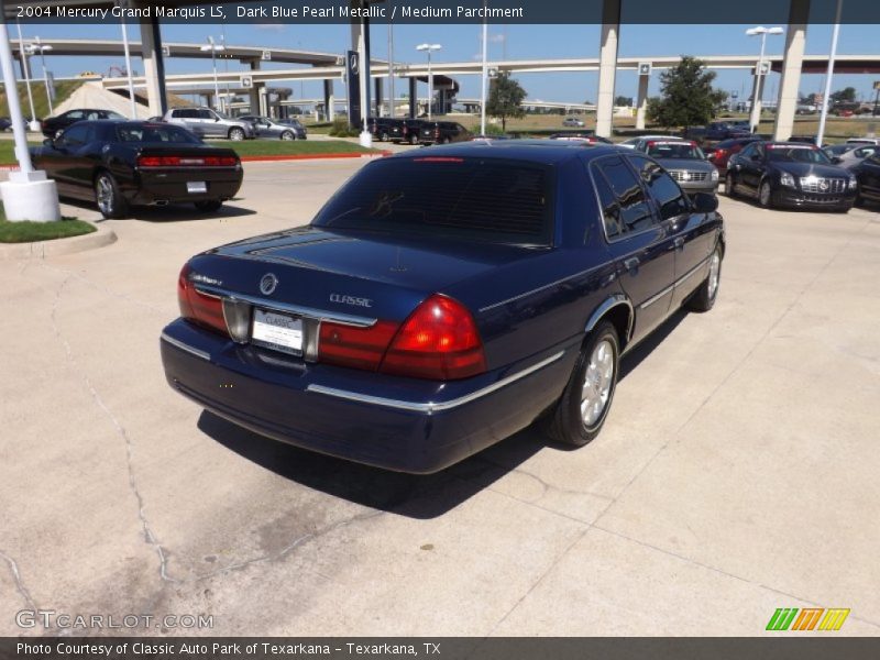 Dark Blue Pearl Metallic / Medium Parchment 2004 Mercury Grand Marquis LS