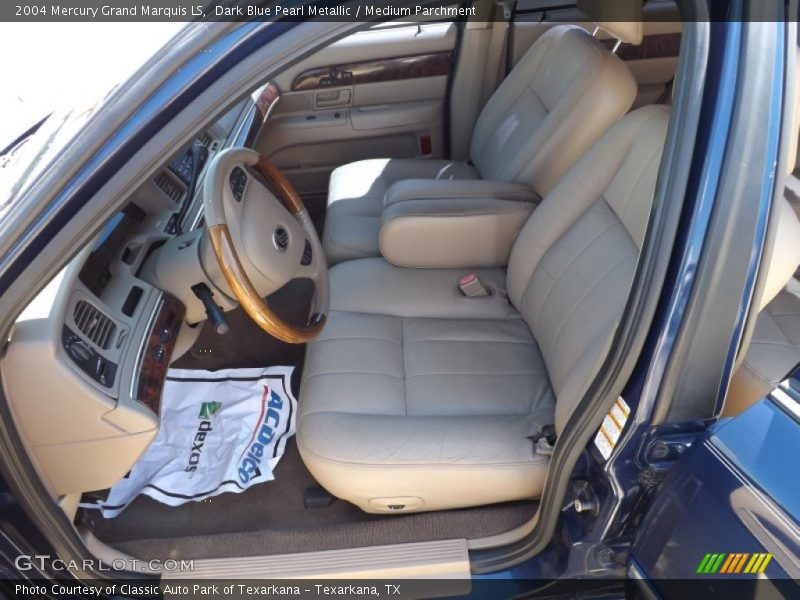Dark Blue Pearl Metallic / Medium Parchment 2004 Mercury Grand Marquis LS