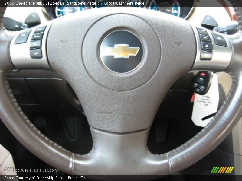 Controls of 2008 Malibu LTZ Sedan