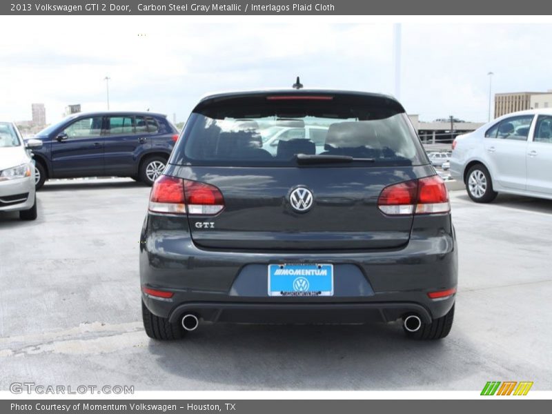 Carbon Steel Gray Metallic / Interlagos Plaid Cloth 2013 Volkswagen GTI 2 Door