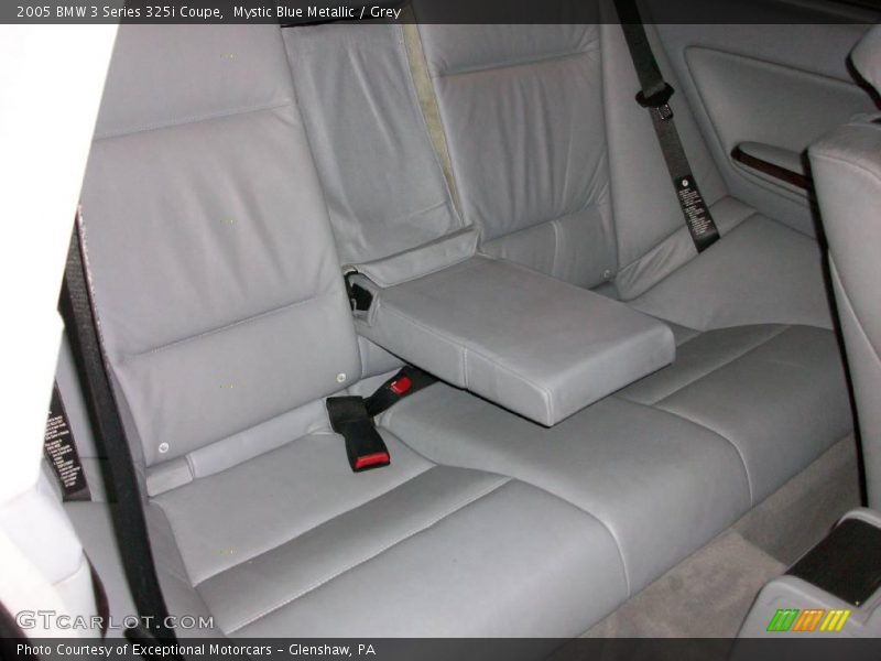 Mystic Blue Metallic / Grey 2005 BMW 3 Series 325i Coupe