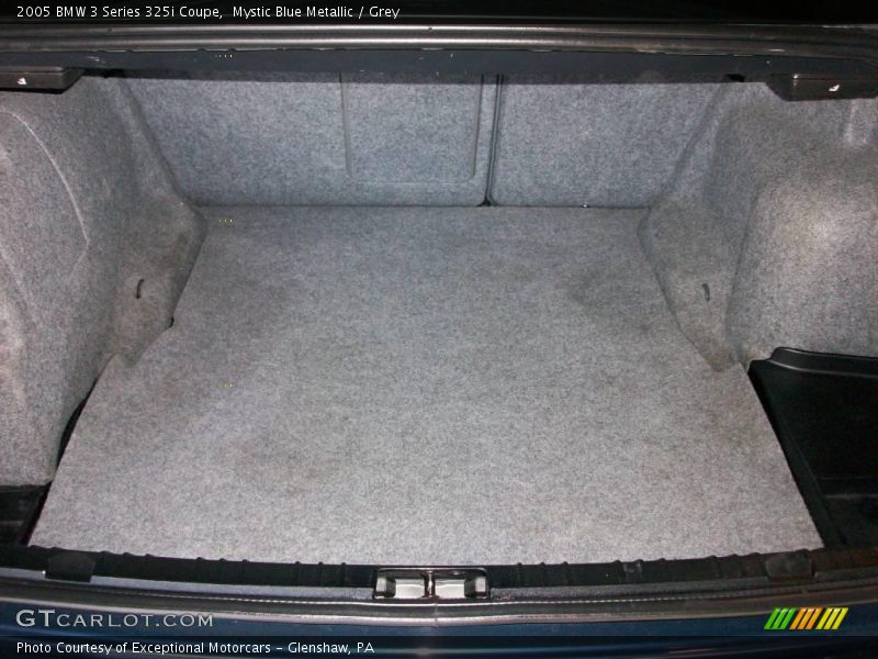 Mystic Blue Metallic / Grey 2005 BMW 3 Series 325i Coupe