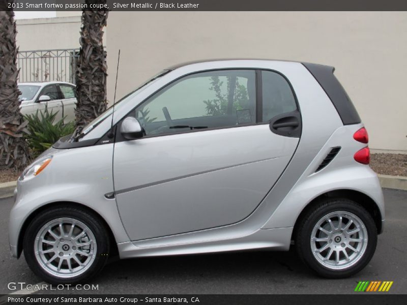  2013 fortwo passion coupe Silver Metallic