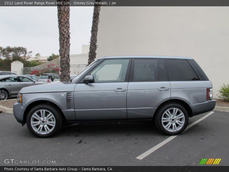 Orkney Grey Metallic / Jet 2012 Land Rover Range Rover HSE LUX