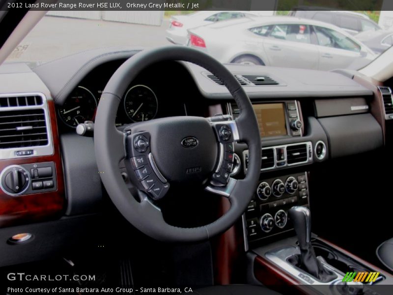 Orkney Grey Metallic / Jet 2012 Land Rover Range Rover HSE LUX