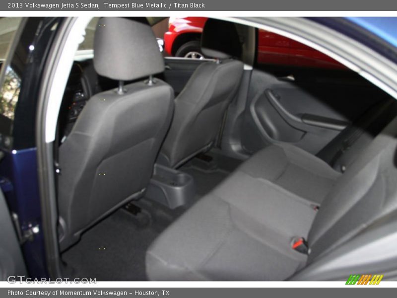 Tempest Blue Metallic / Titan Black 2013 Volkswagen Jetta S Sedan