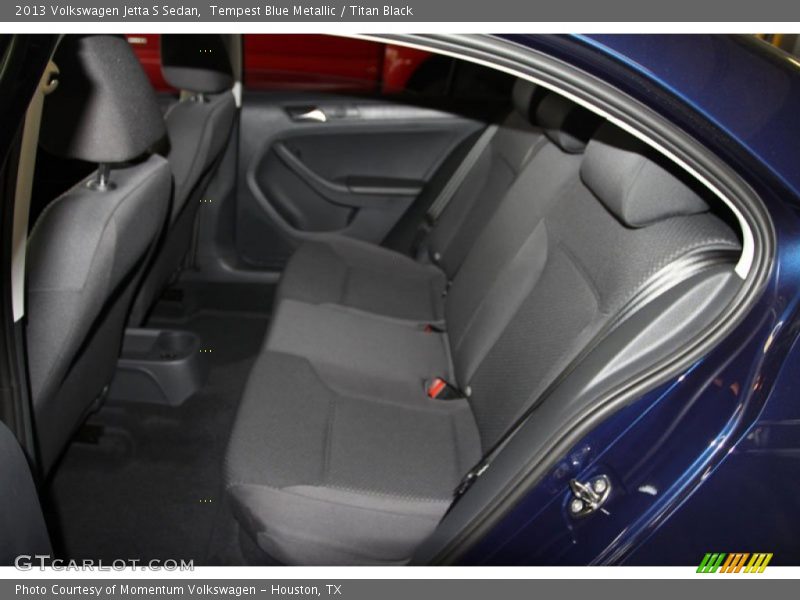 Tempest Blue Metallic / Titan Black 2013 Volkswagen Jetta S Sedan
