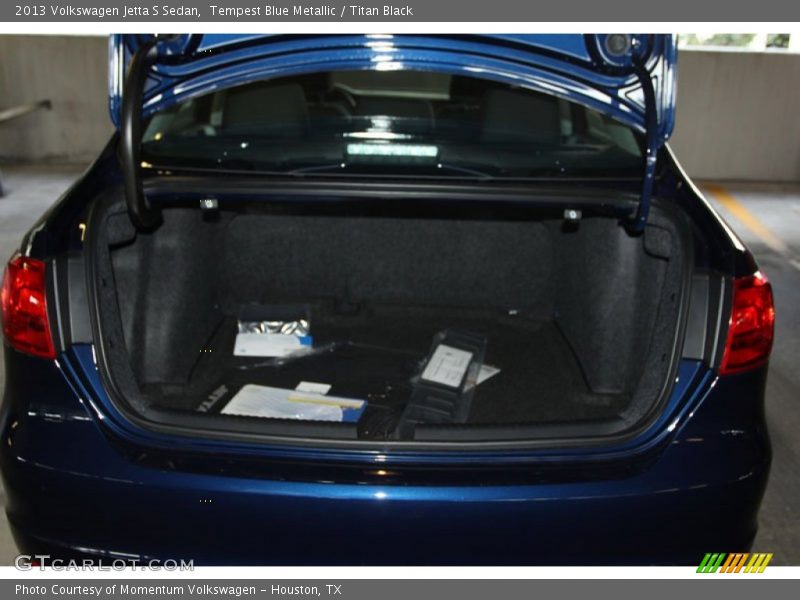 Tempest Blue Metallic / Titan Black 2013 Volkswagen Jetta S Sedan