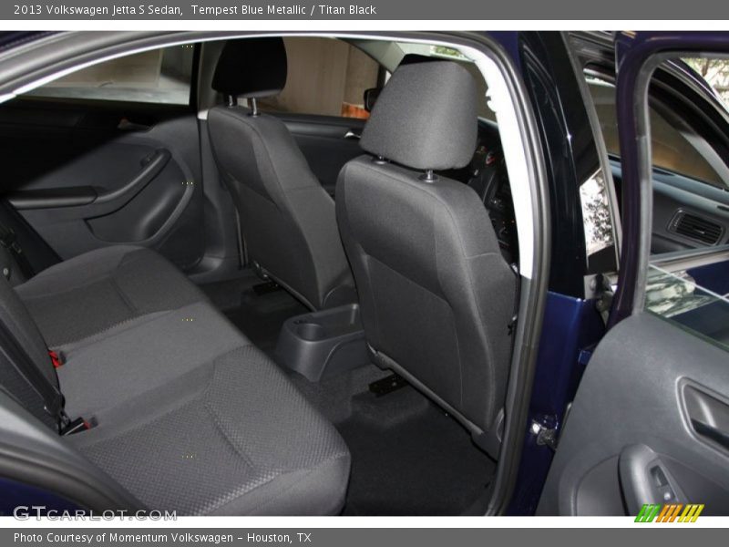 Tempest Blue Metallic / Titan Black 2013 Volkswagen Jetta S Sedan