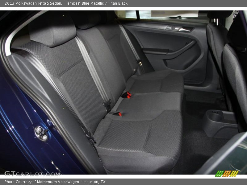 Tempest Blue Metallic / Titan Black 2013 Volkswagen Jetta S Sedan