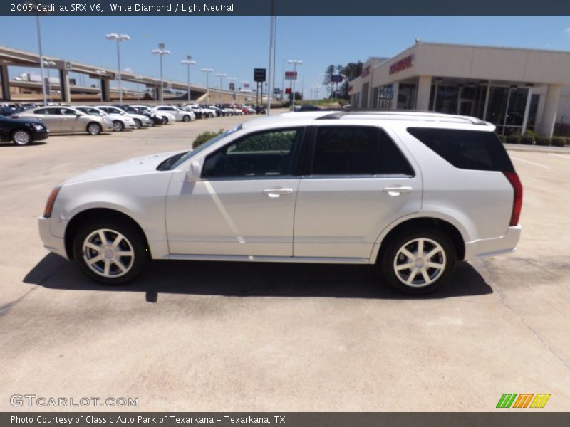 White Diamond / Light Neutral 2005 Cadillac SRX V6
