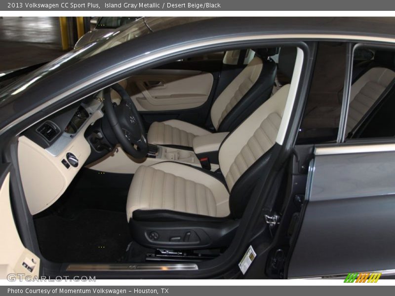 Front Seat of 2013 CC Sport Plus