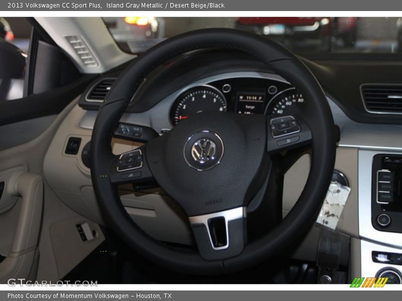  2013 CC Sport Plus Steering Wheel