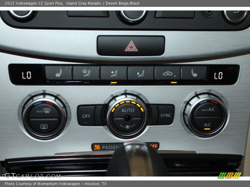 Controls of 2013 CC Sport Plus