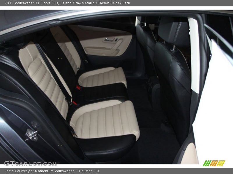 Island Gray Metallic / Desert Beige/Black 2013 Volkswagen CC Sport Plus