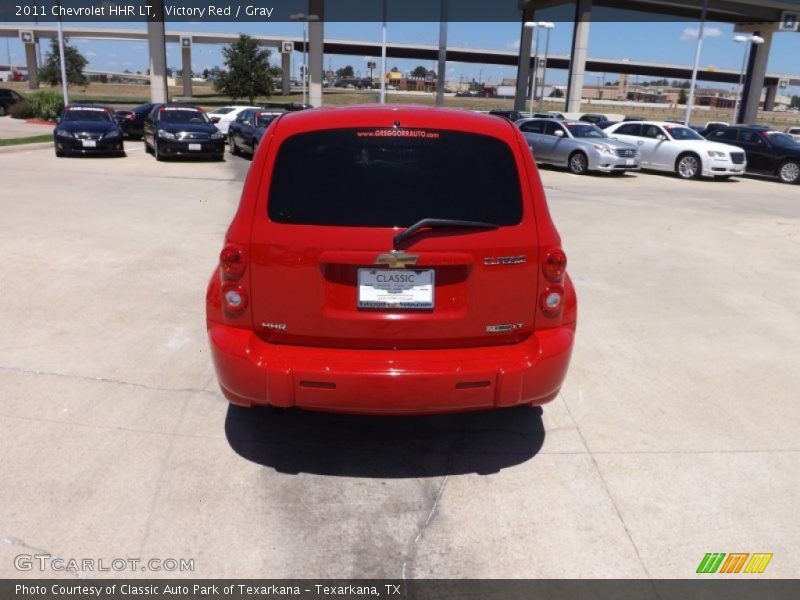 Victory Red / Gray 2011 Chevrolet HHR LT