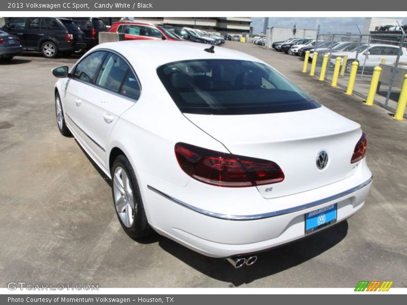 Candy White / Black 2013 Volkswagen CC Sport