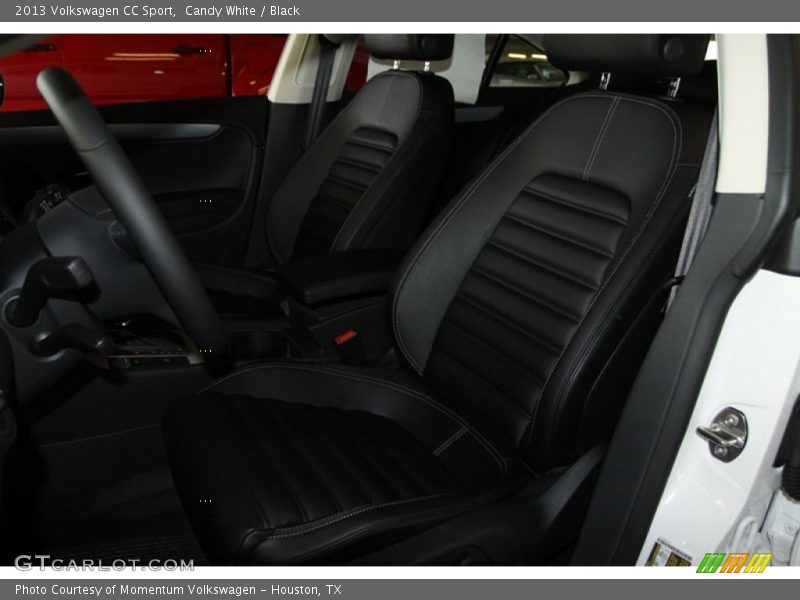 Candy White / Black 2013 Volkswagen CC Sport