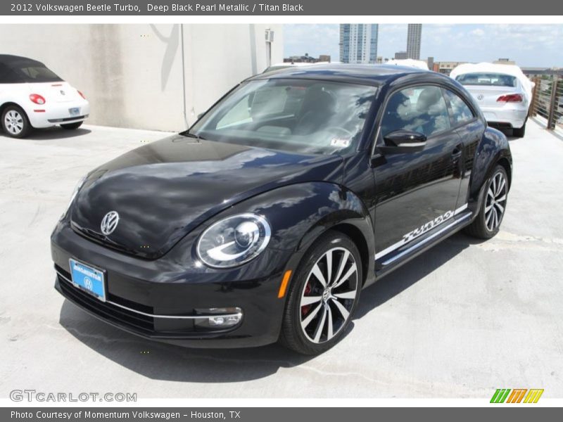 Deep Black Pearl Metallic / Titan Black 2012 Volkswagen Beetle Turbo