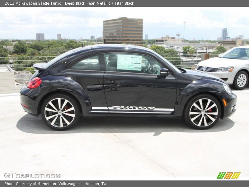Deep Black Pearl Metallic / Titan Black 2012 Volkswagen Beetle Turbo