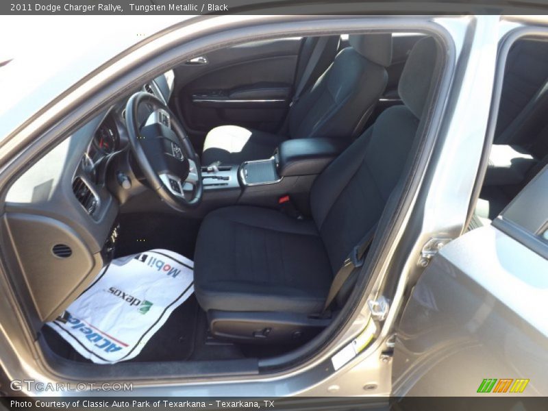 Tungsten Metallic / Black 2011 Dodge Charger Rallye