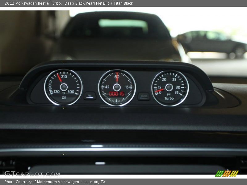 Deep Black Pearl Metallic / Titan Black 2012 Volkswagen Beetle Turbo