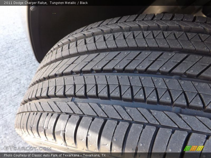 Tungsten Metallic / Black 2011 Dodge Charger Rallye