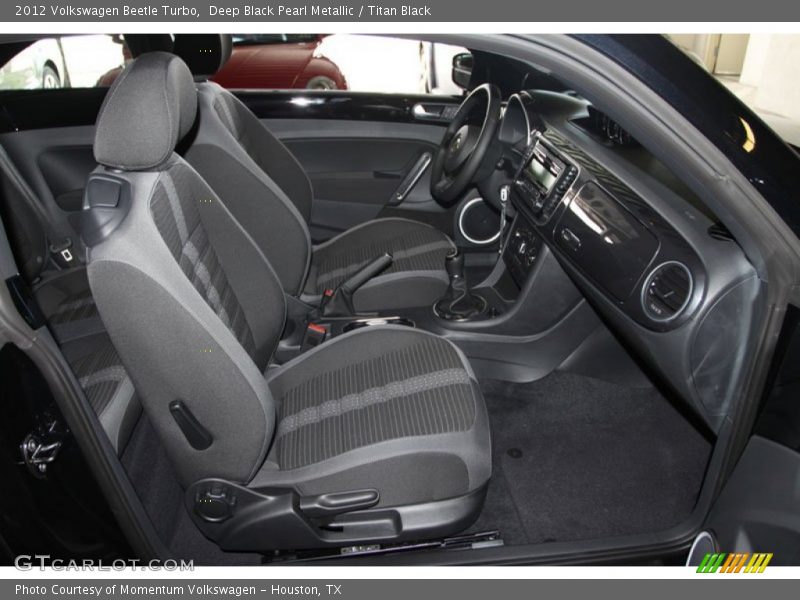 Deep Black Pearl Metallic / Titan Black 2012 Volkswagen Beetle Turbo