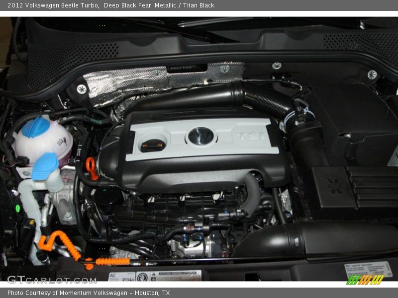 Deep Black Pearl Metallic / Titan Black 2012 Volkswagen Beetle Turbo