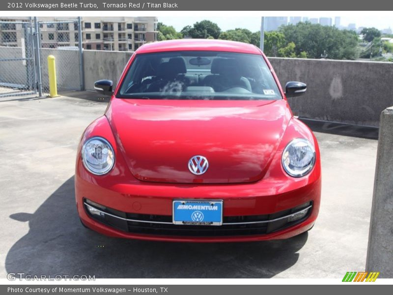 Tornado Red / Titan Black 2012 Volkswagen Beetle Turbo