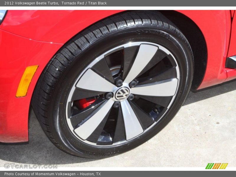 Tornado Red / Titan Black 2012 Volkswagen Beetle Turbo