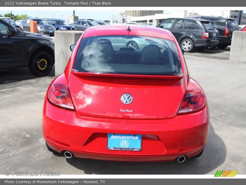 Tornado Red / Titan Black 2012 Volkswagen Beetle Turbo
