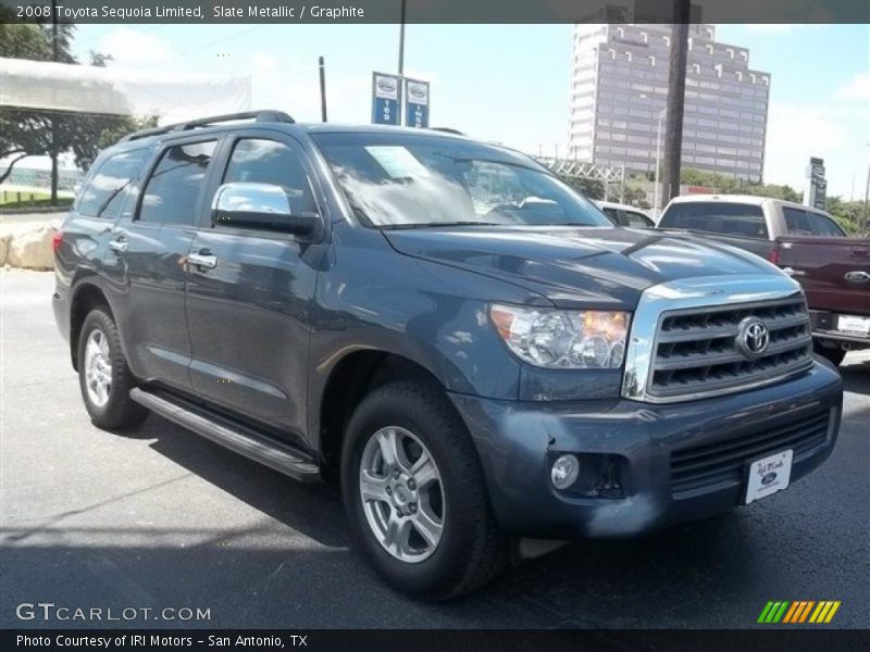 Slate Metallic / Graphite 2008 Toyota Sequoia Limited