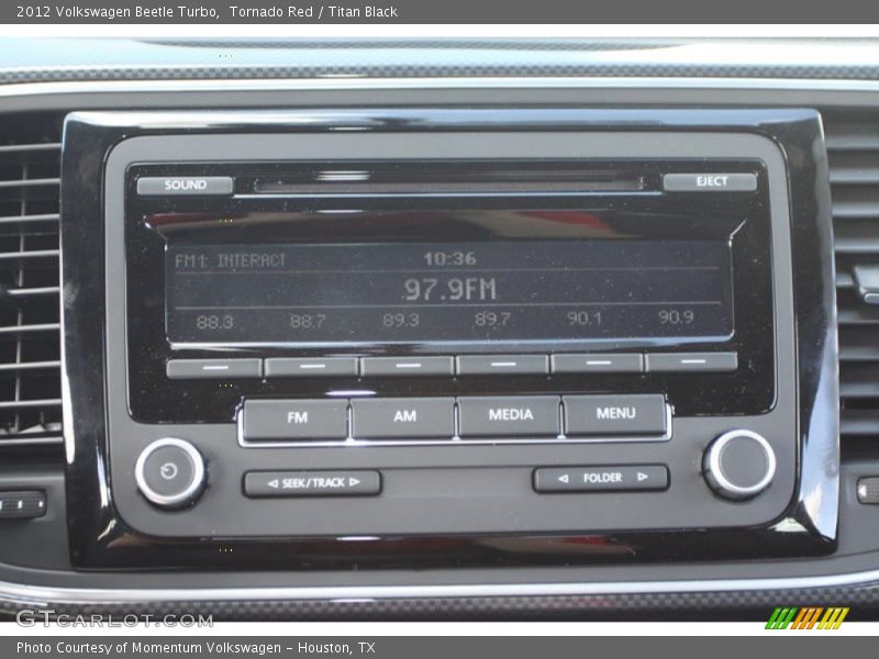 Audio System of 2012 Beetle Turbo