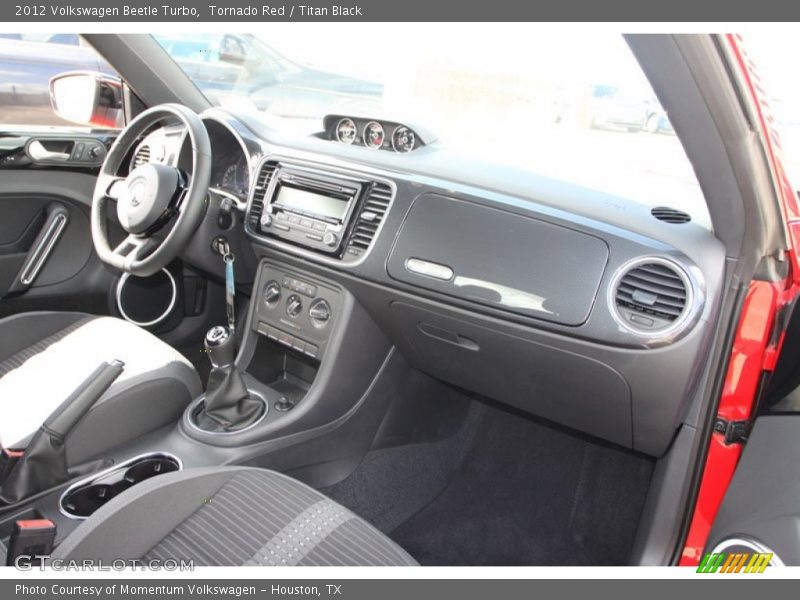 Dashboard of 2012 Beetle Turbo
