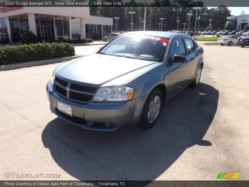 Silver Steel Metallic / Dark Slate Gray 2010 Dodge Avenger SXT