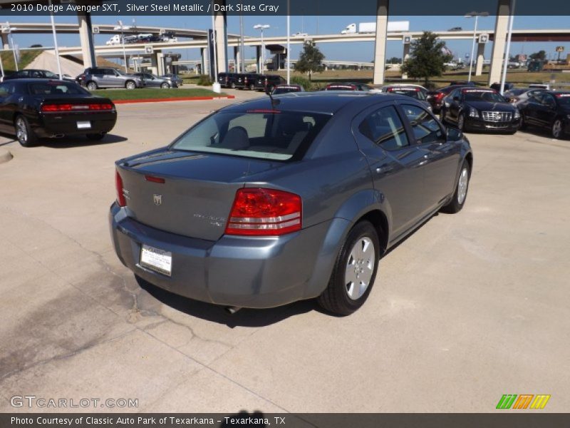 Silver Steel Metallic / Dark Slate Gray 2010 Dodge Avenger SXT