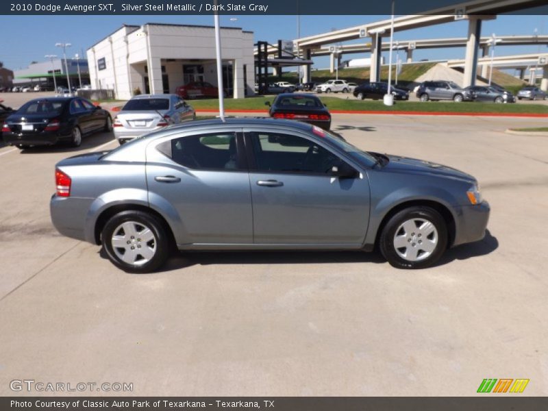 Silver Steel Metallic / Dark Slate Gray 2010 Dodge Avenger SXT