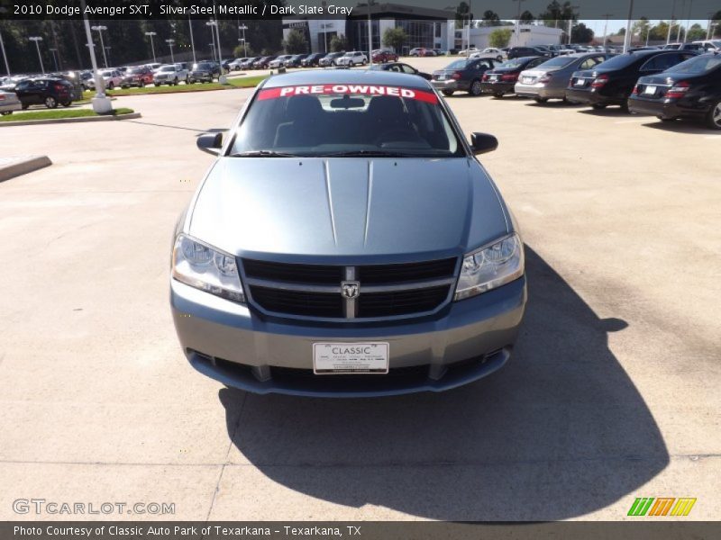 Silver Steel Metallic / Dark Slate Gray 2010 Dodge Avenger SXT