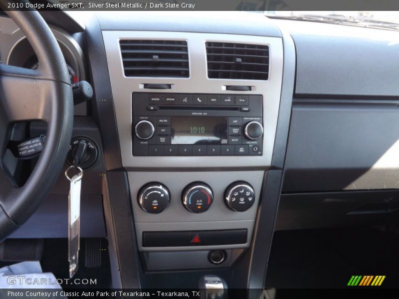 Silver Steel Metallic / Dark Slate Gray 2010 Dodge Avenger SXT