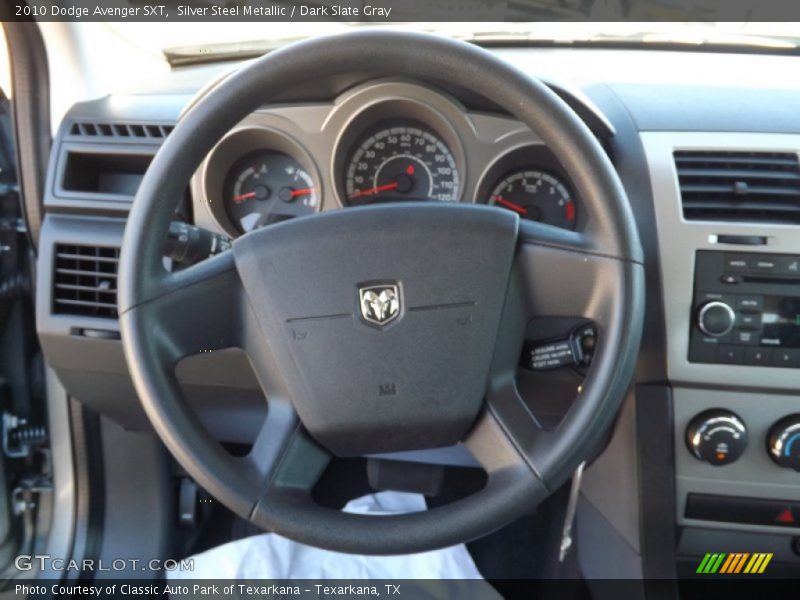 Silver Steel Metallic / Dark Slate Gray 2010 Dodge Avenger SXT