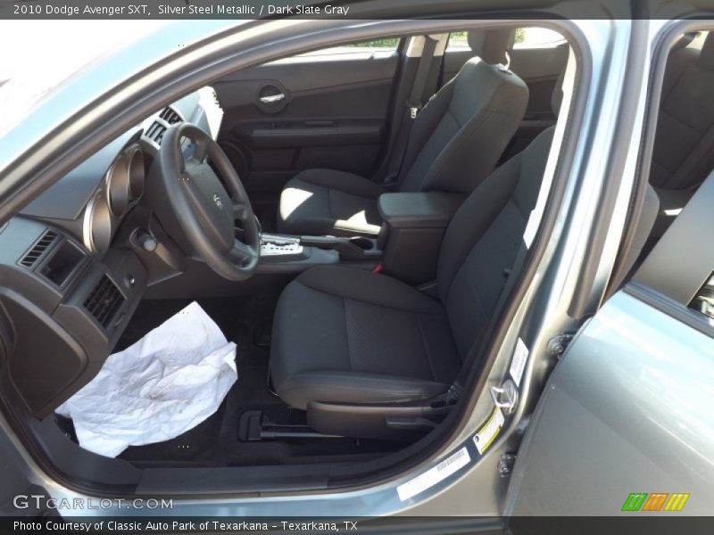 Silver Steel Metallic / Dark Slate Gray 2010 Dodge Avenger SXT